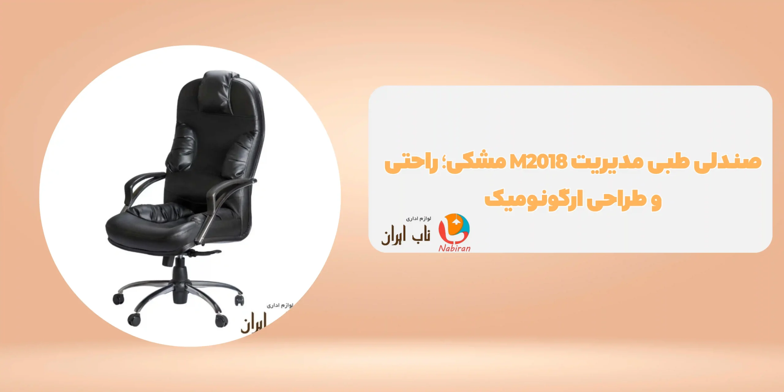 صندلی طبی مدیریت M2018 مشکی
